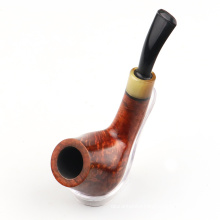 Spot hot sale high-grade briar wood pipe Acrylic handle wood wood pipe fittings wholesale